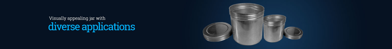 Aluminum Jars Banner